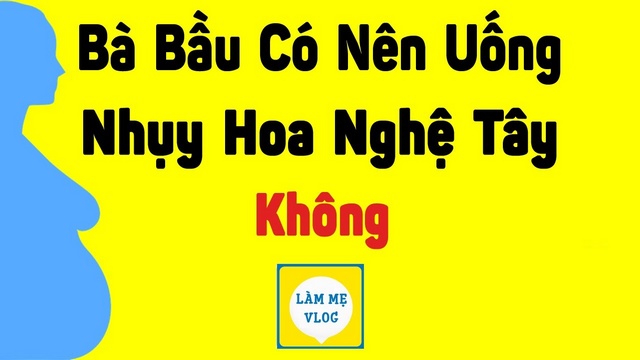 Bà bầu có nên uống nhụy hoa nghệ tây saffron không?